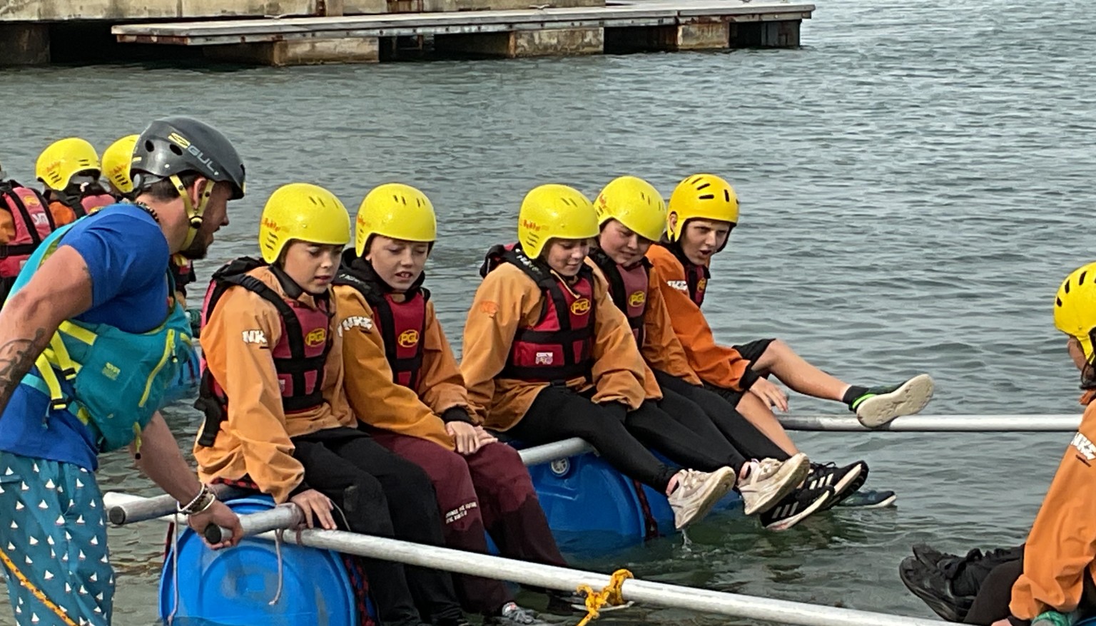 Raft building