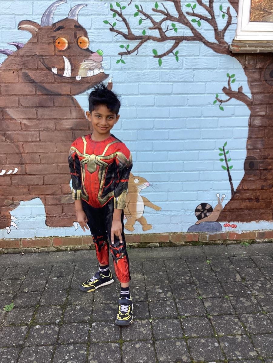 Sarvin as Spider-Man