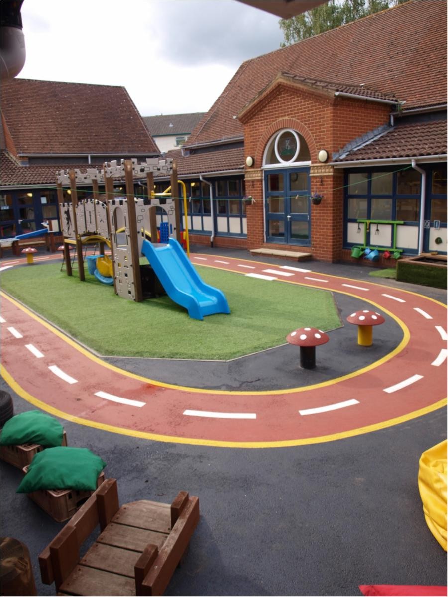 The 'Quad' - one of the Early Years Outdoor Areas