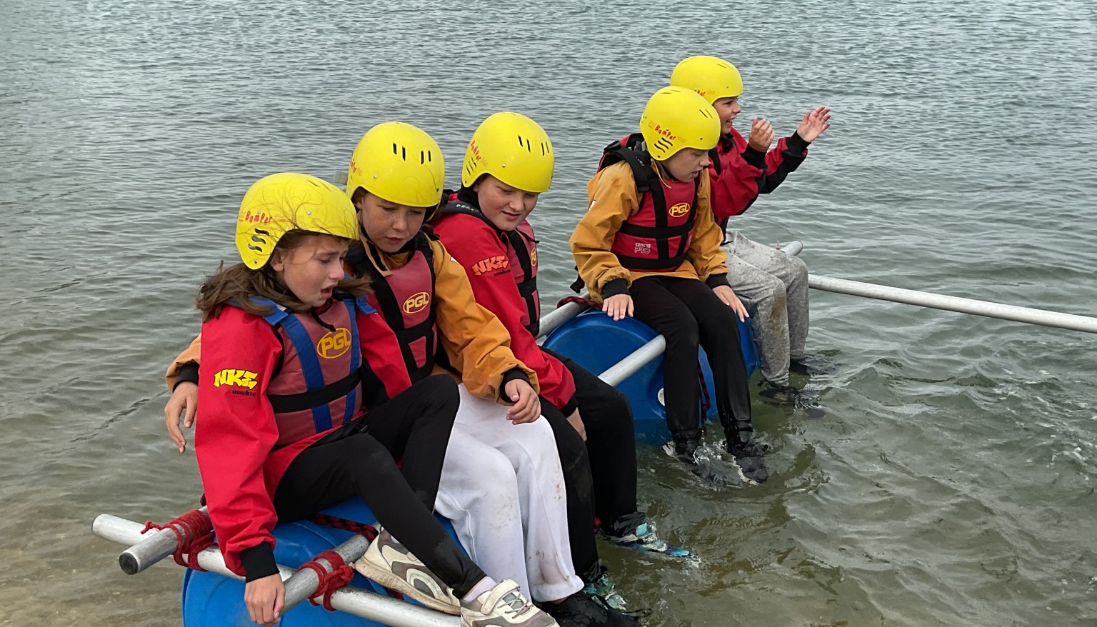 Raft building