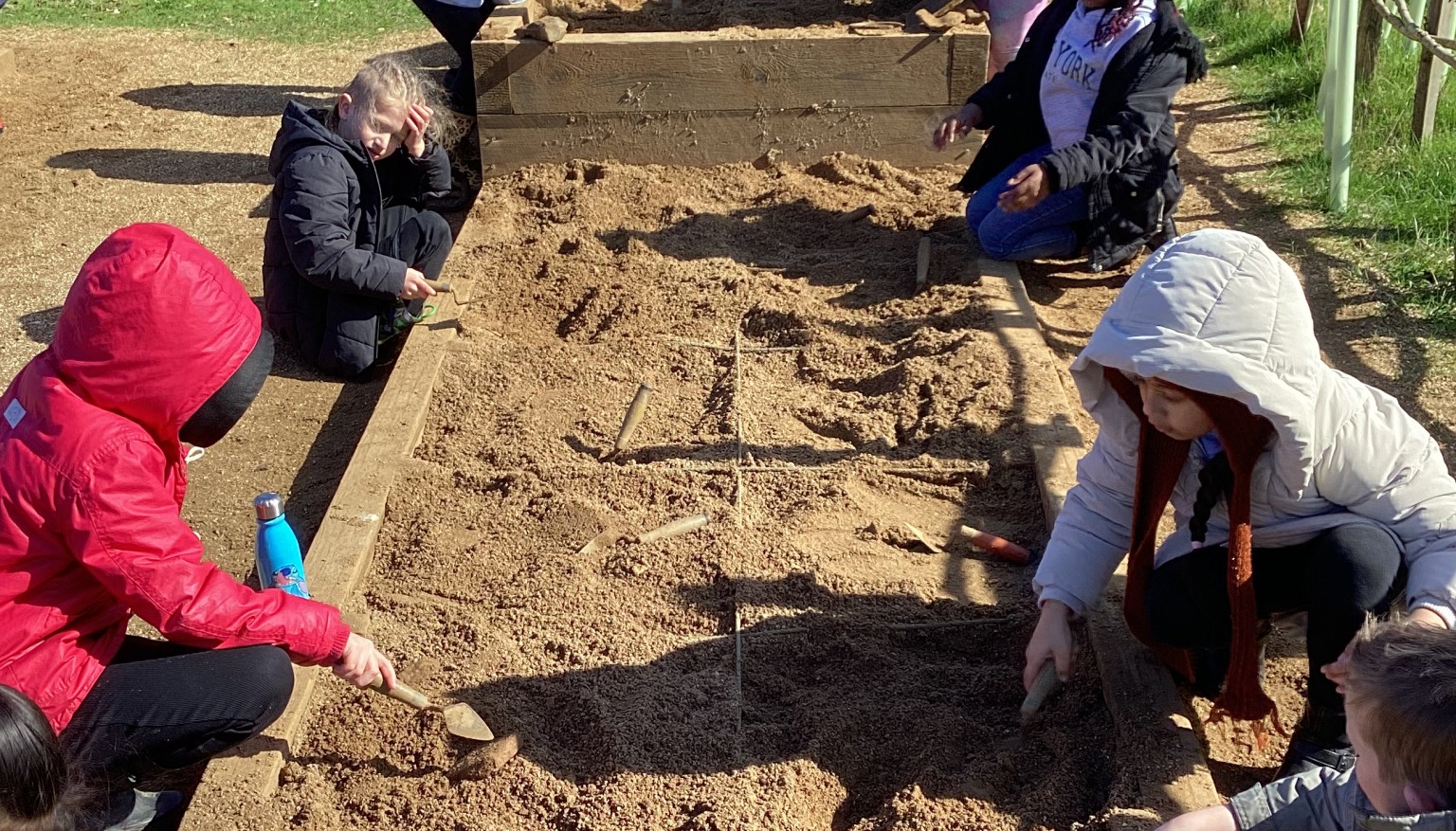 Digging for artefacts