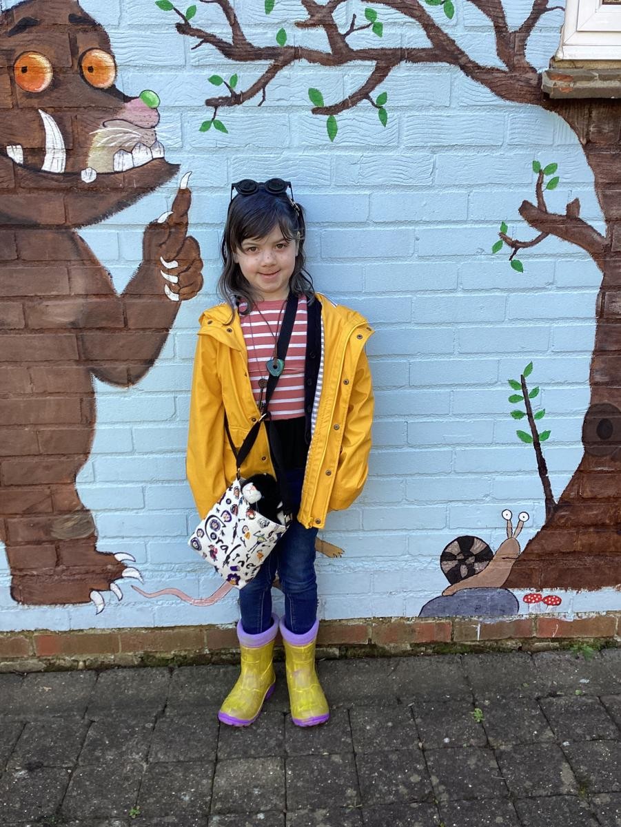 Hannah as Coraline