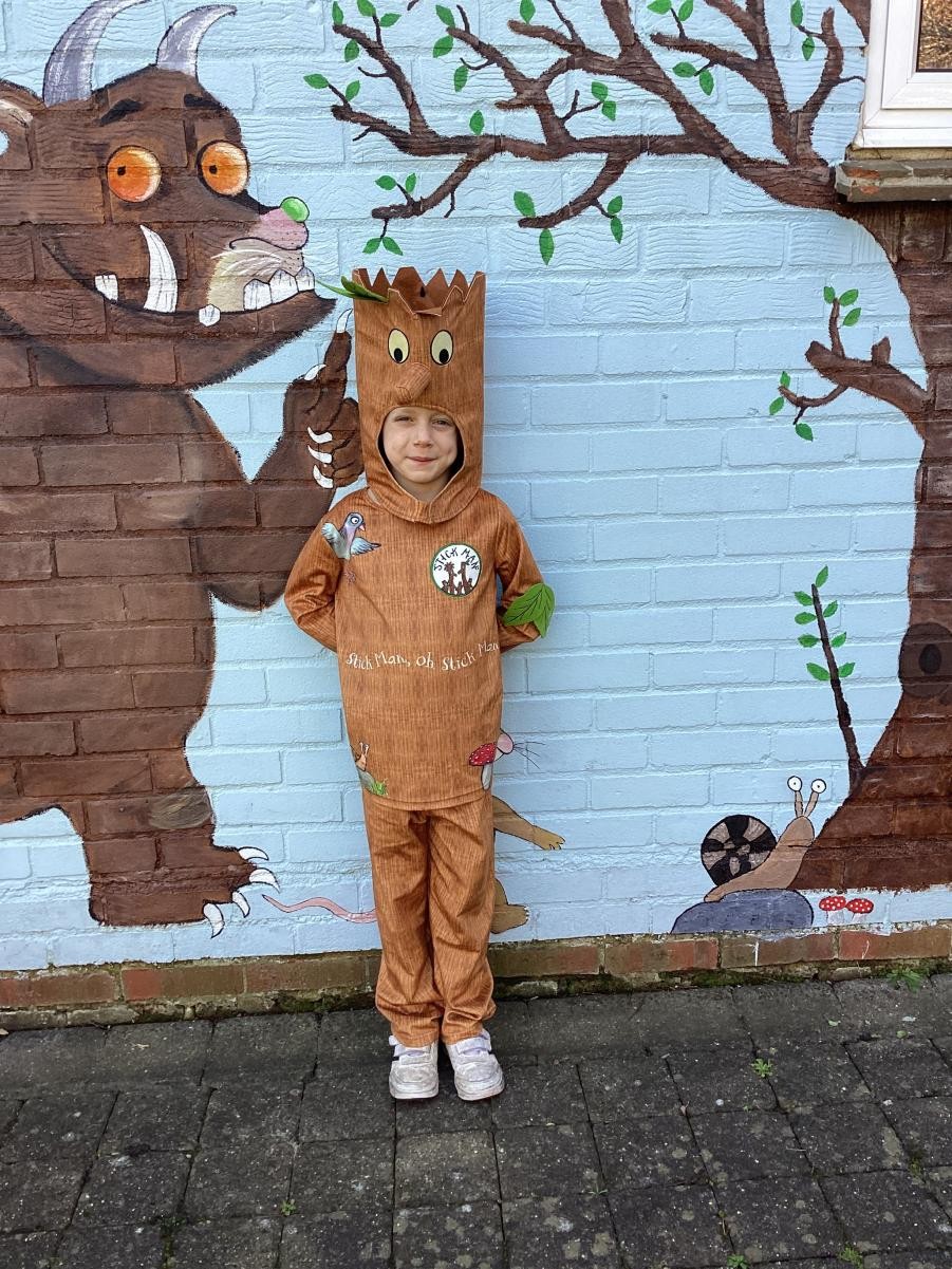 Henry as Stick Man