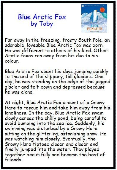 Blue Arctic Fox by Toby