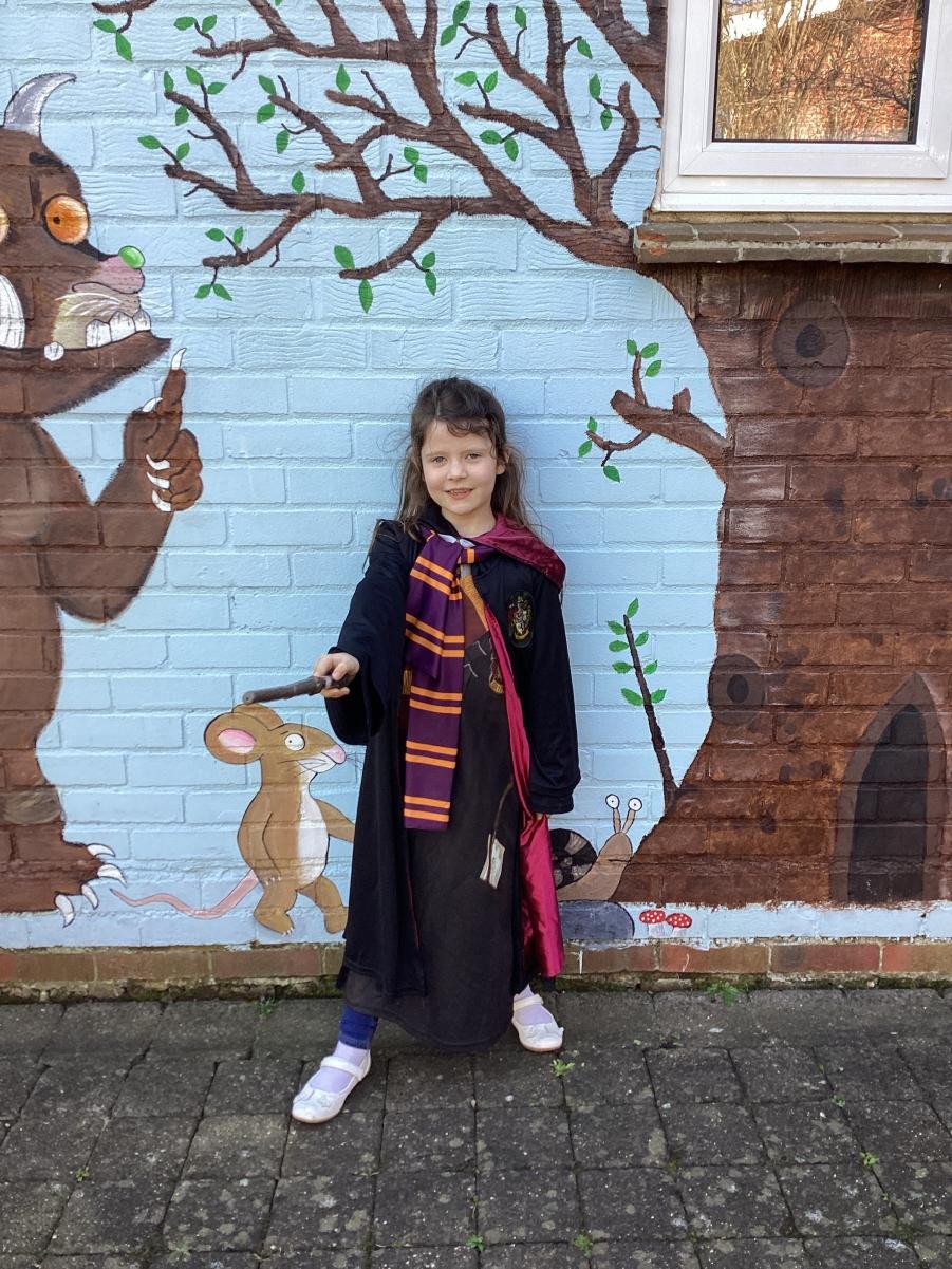 Jasmine as Hermoine Grainger