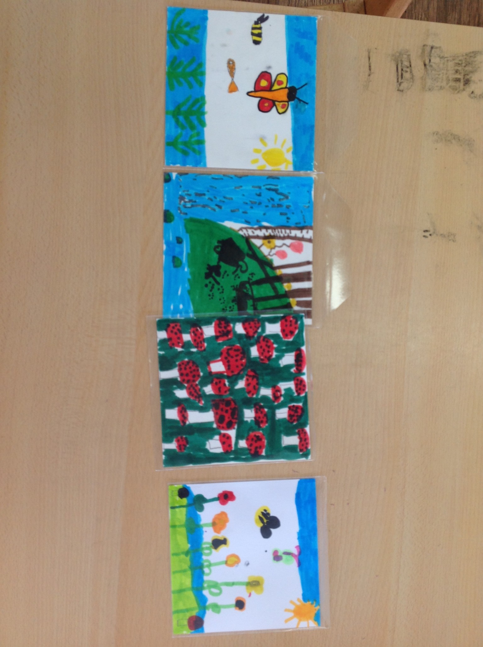 Art activities for the exhibition in St James' church