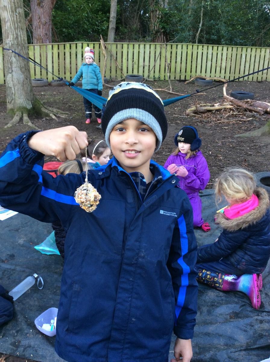 Making bird feeders
