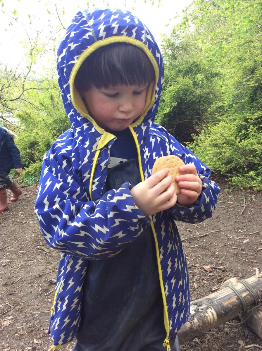 ...and others made s'mores.