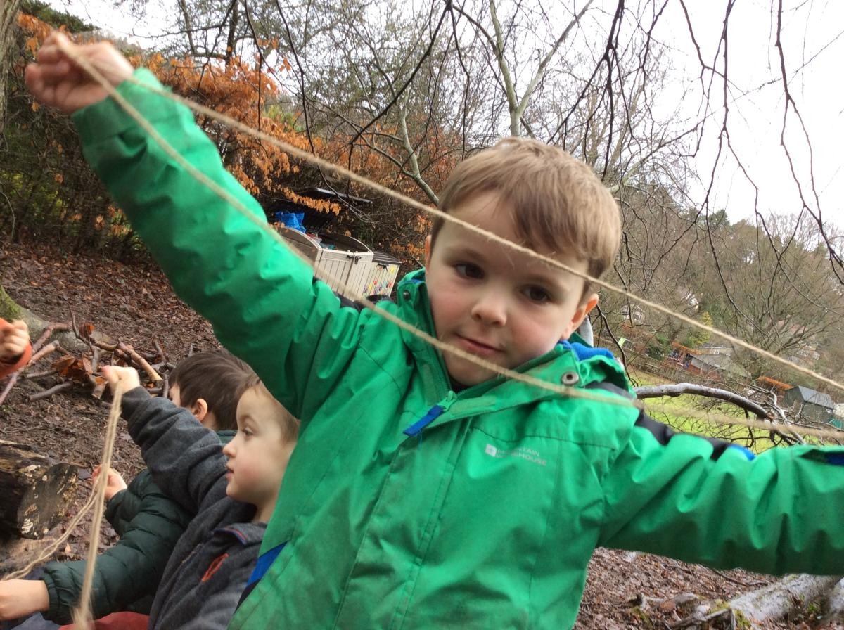 Forest school fun