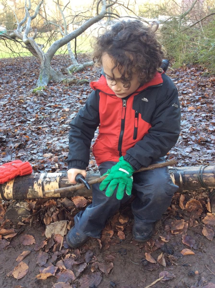 Some of us wanted to whittle sticks with the peeler.