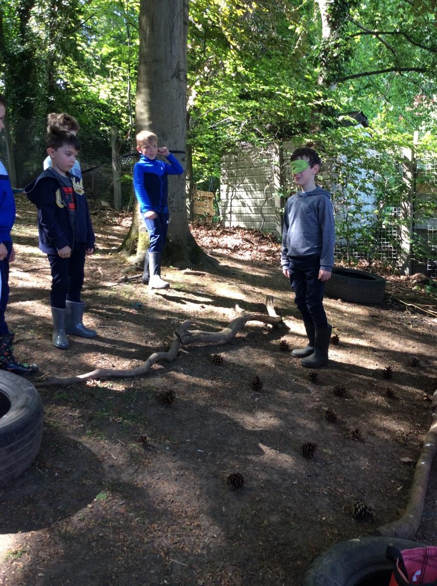 Minefield needs good communication skills, trust and teamwork.