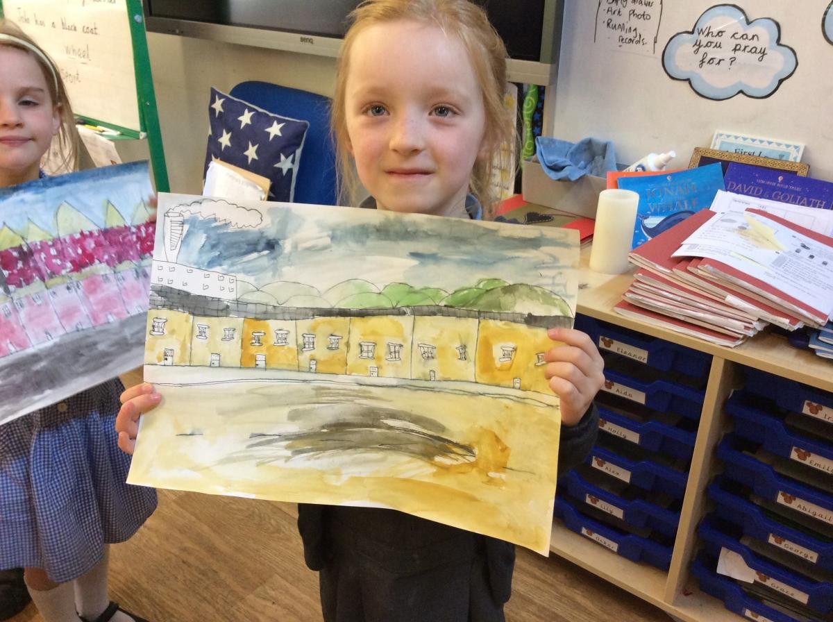 Water colour painting