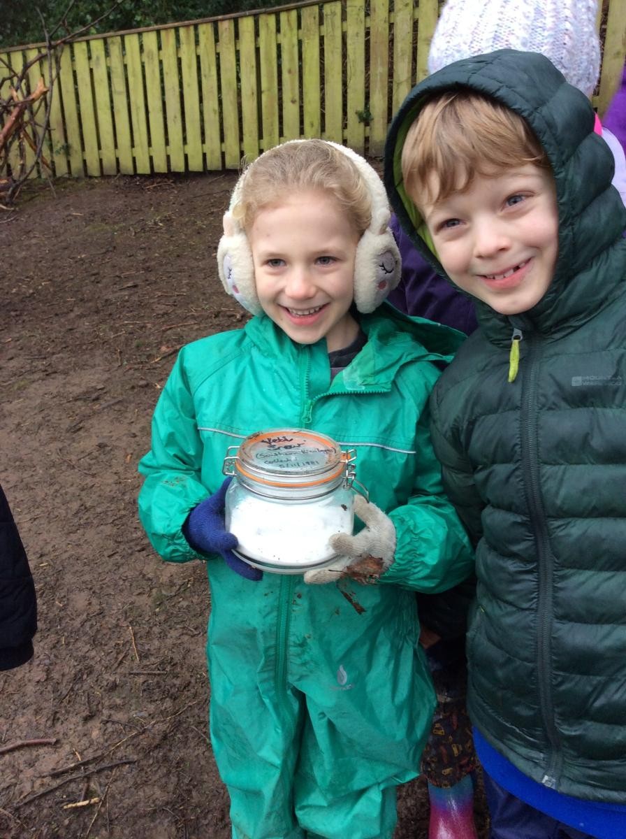 Forest school fun. 