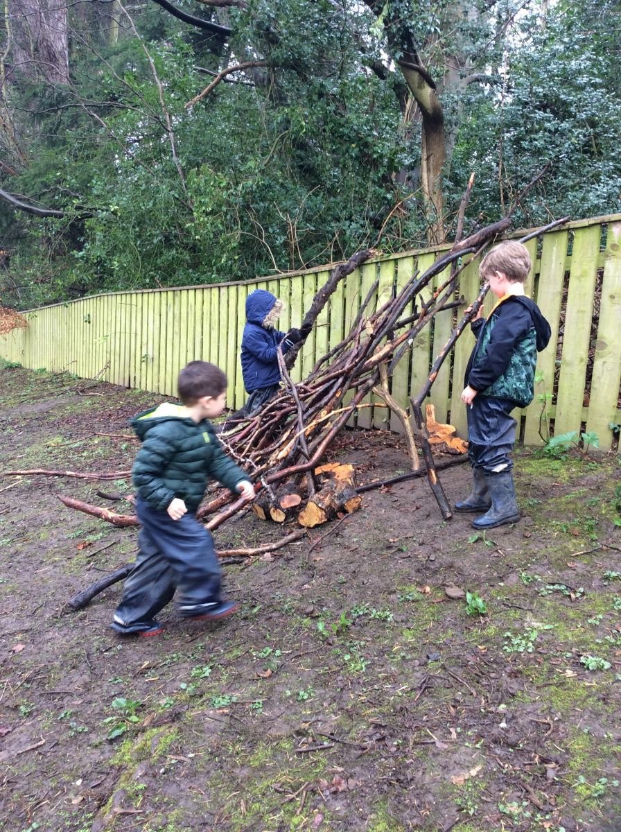 Outdoor learning. 