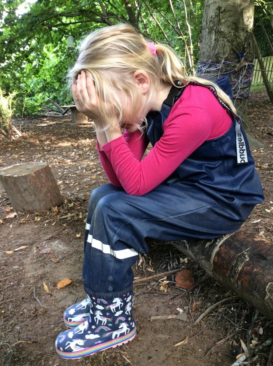We played Spot - counting up to 20 while everyone hides! It was great to be back in the woods again!