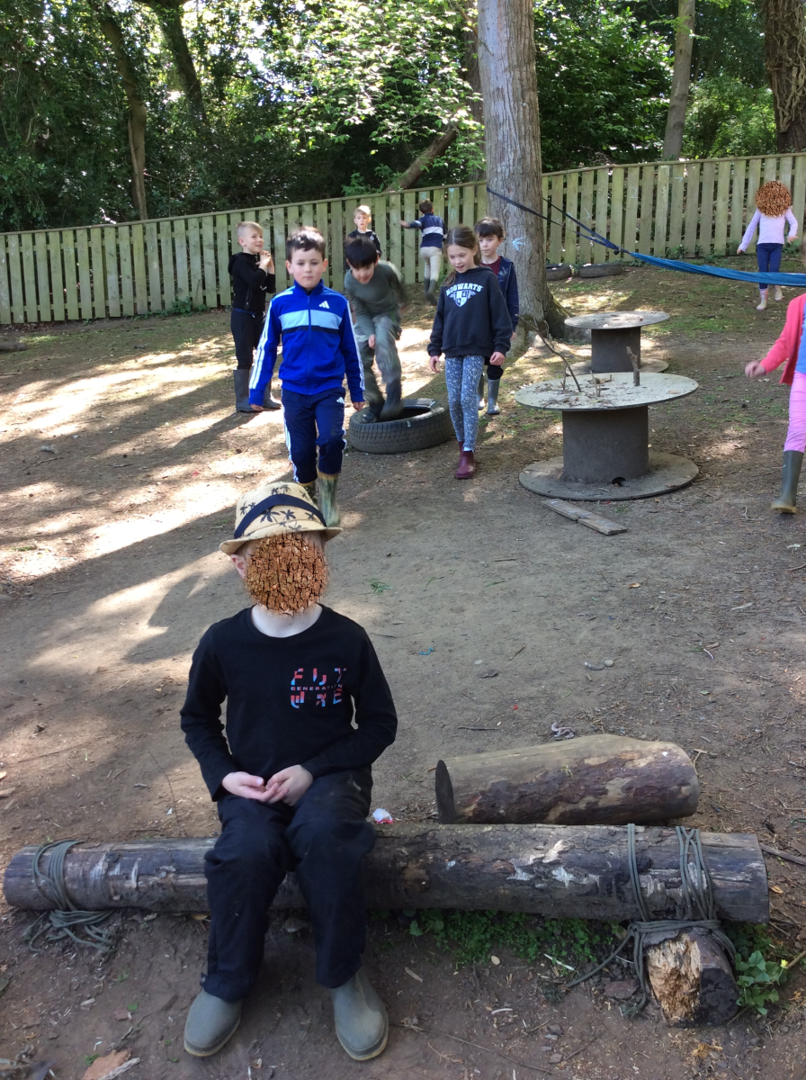 Class 1 finished their session with a game of Creeping Coyote. Stealth was needed to steal the treasure!