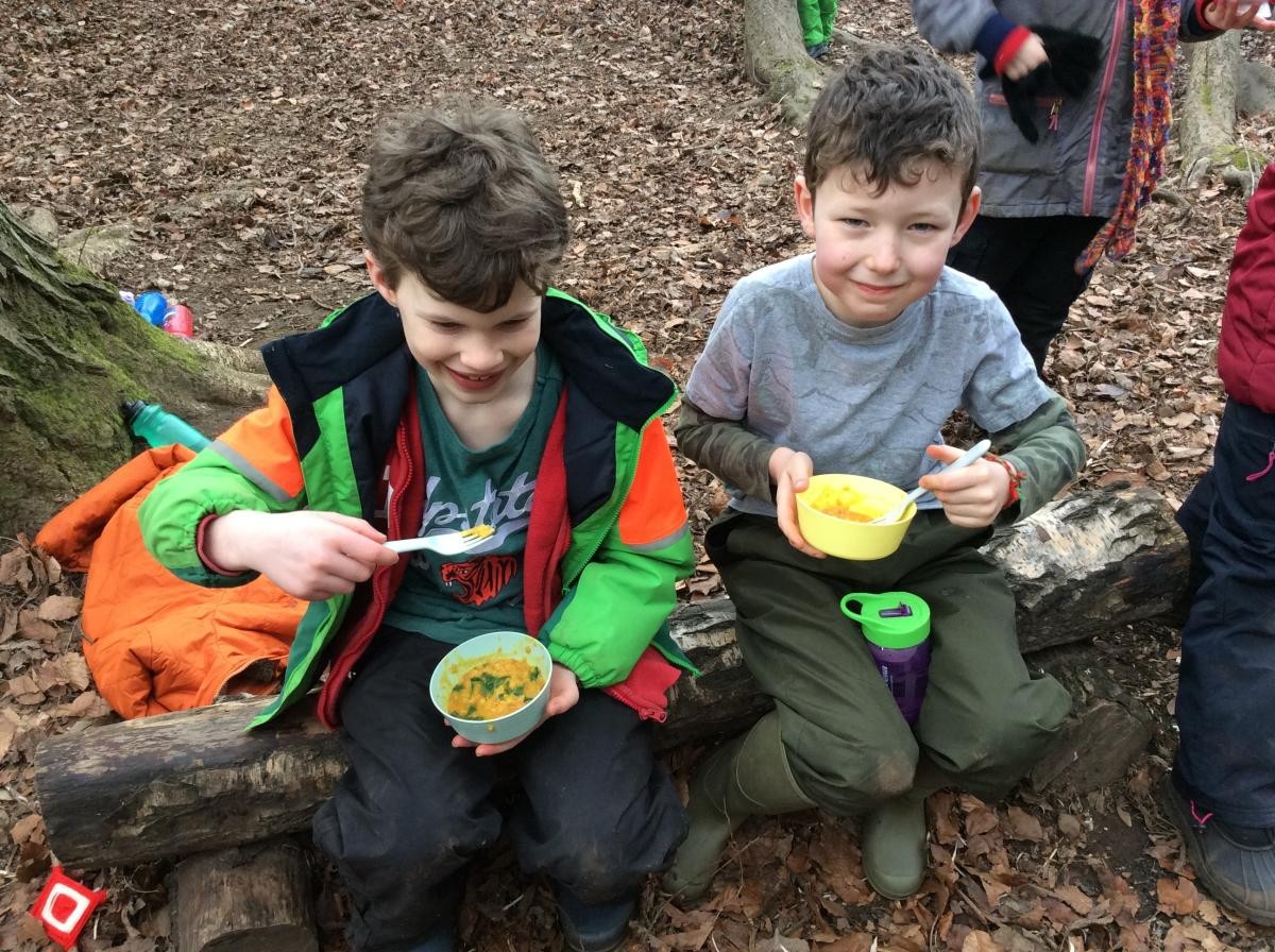Most of us loved the dahl and we ate it all up - lots of us had seconds!