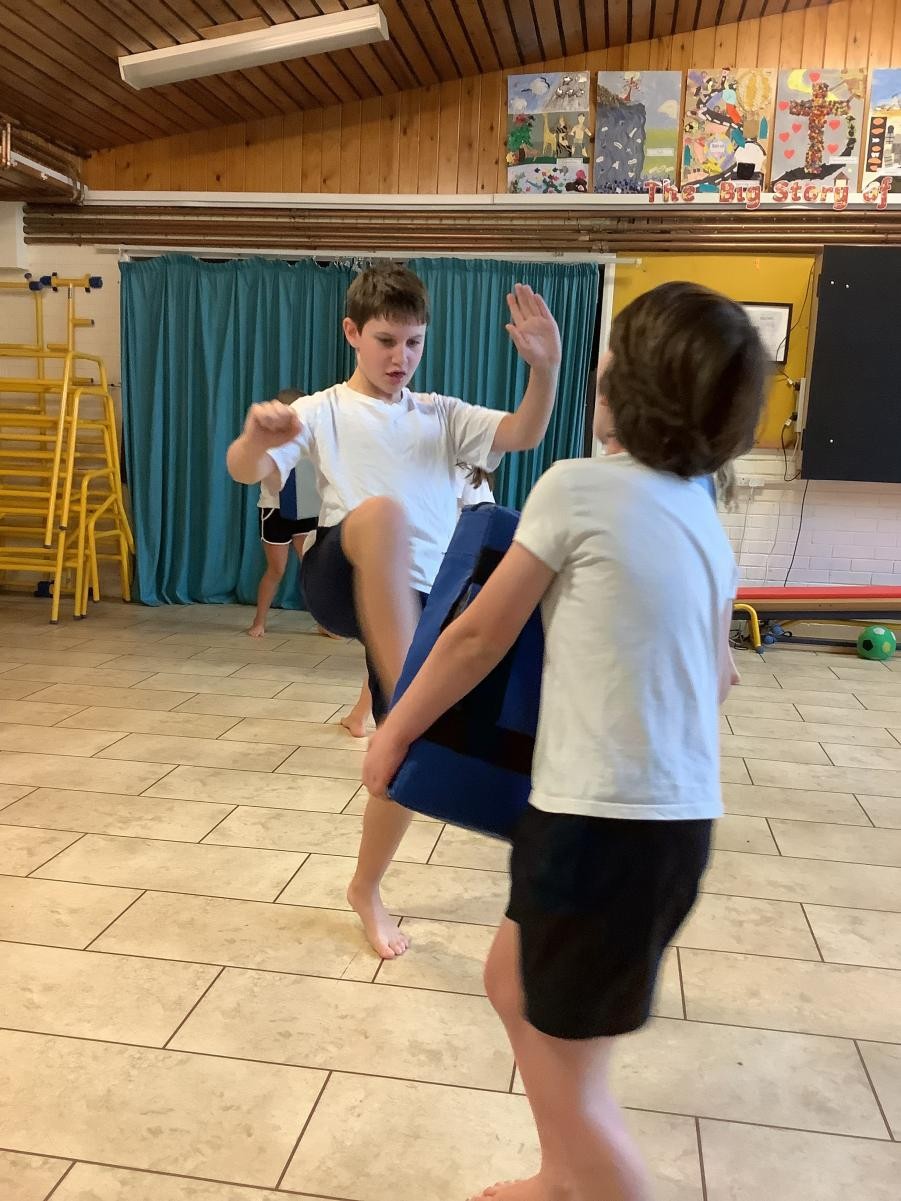 Balance and posture = excellent Karate!