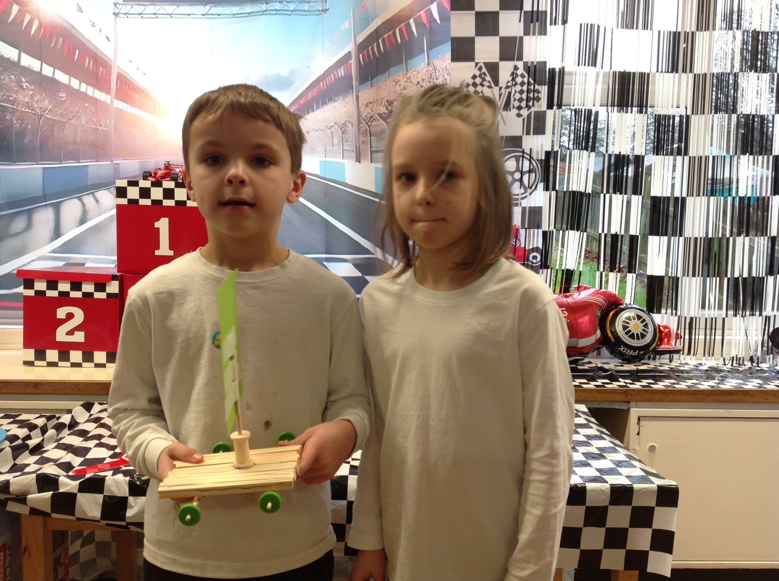 Finished wind buggies