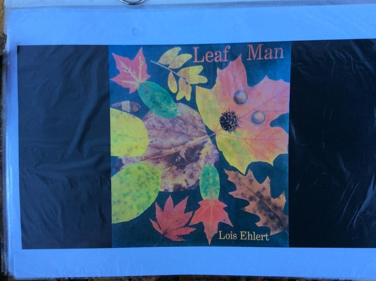 We loved spotting all the things made of leaves in the story. 