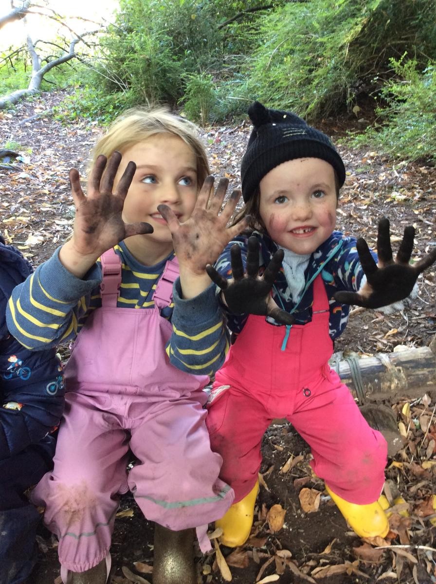 Wow, charcoal hands!