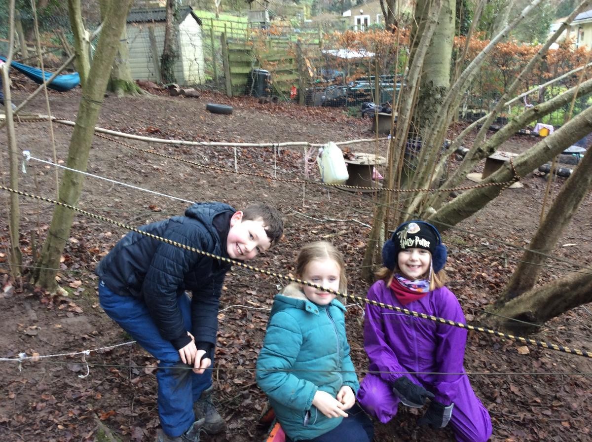 Outdoor learning.  