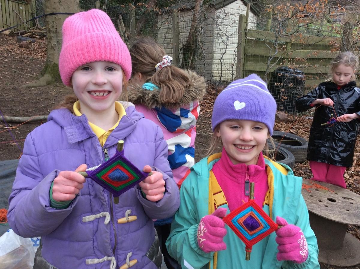 Popular in Mexico, a God's Eye is thought to protect the person who makes it.