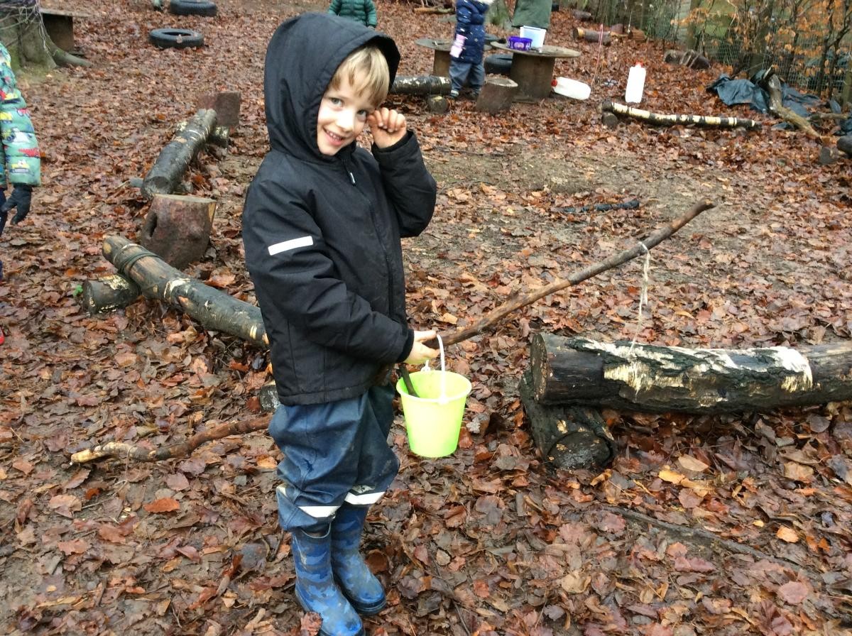 Some of us even found a broomstick to ride!