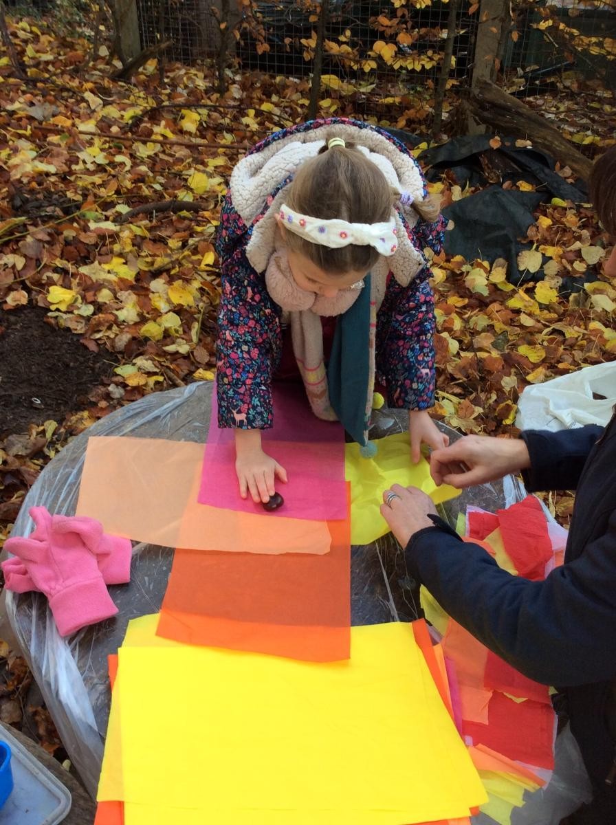 November 17th. Today Class 1 made Conker Comets.