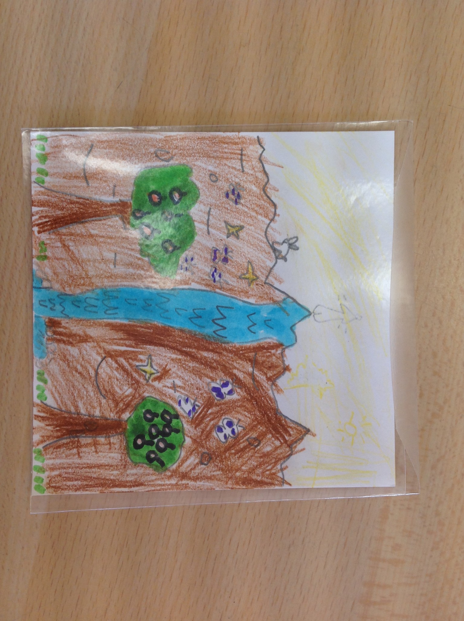 Art activities for the exhibition in St James' church