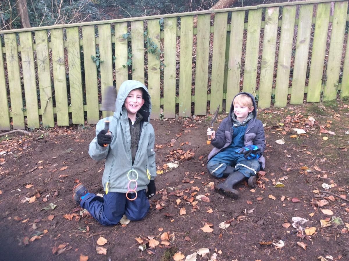 We even had a construction site on the go!