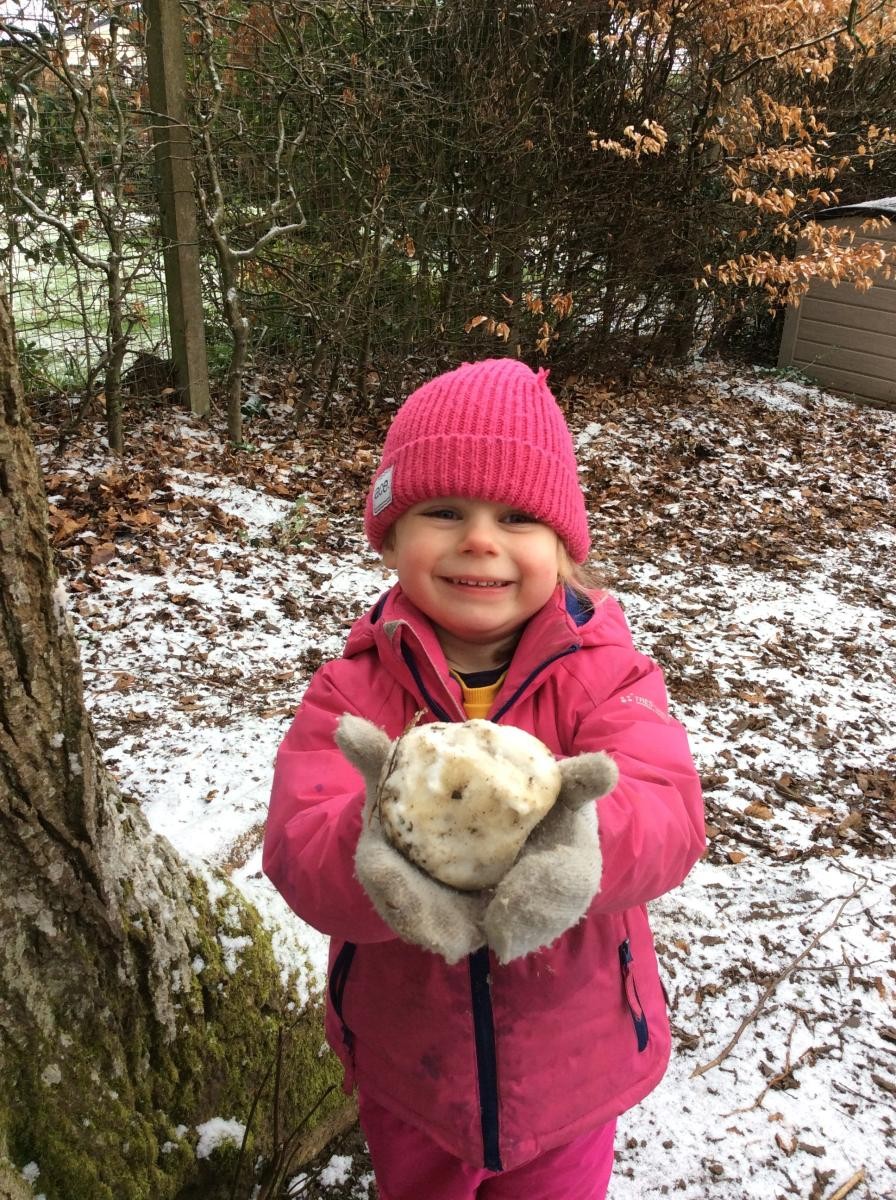 What a super snowball!
