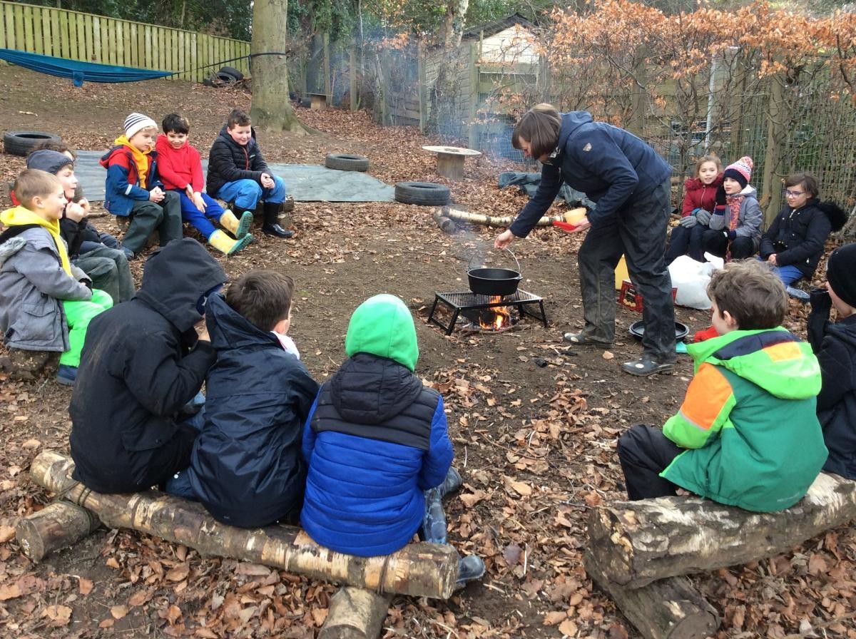 February 9th. Class 2, Group 1 were looking forward to cooking lentil dahl today.
