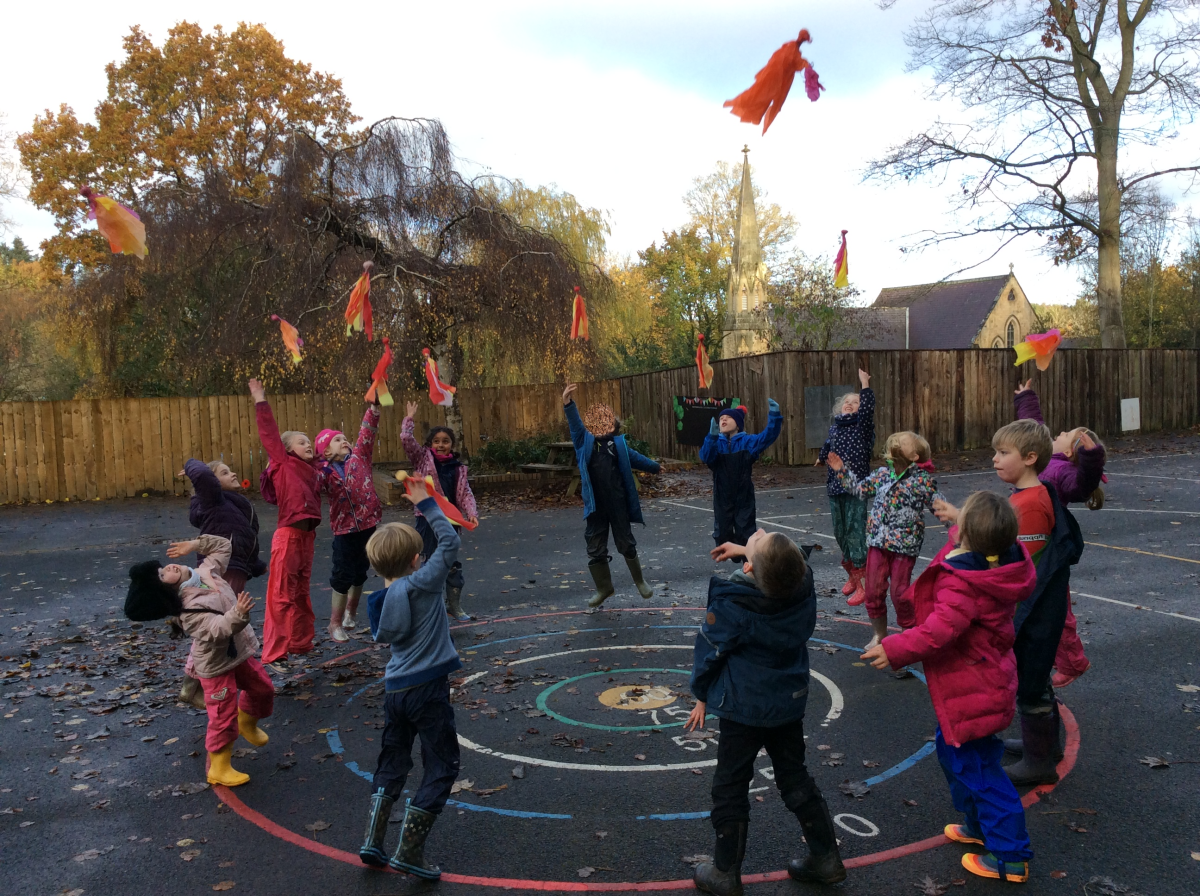 Then we saw who could throw their Conker Comets the highest.