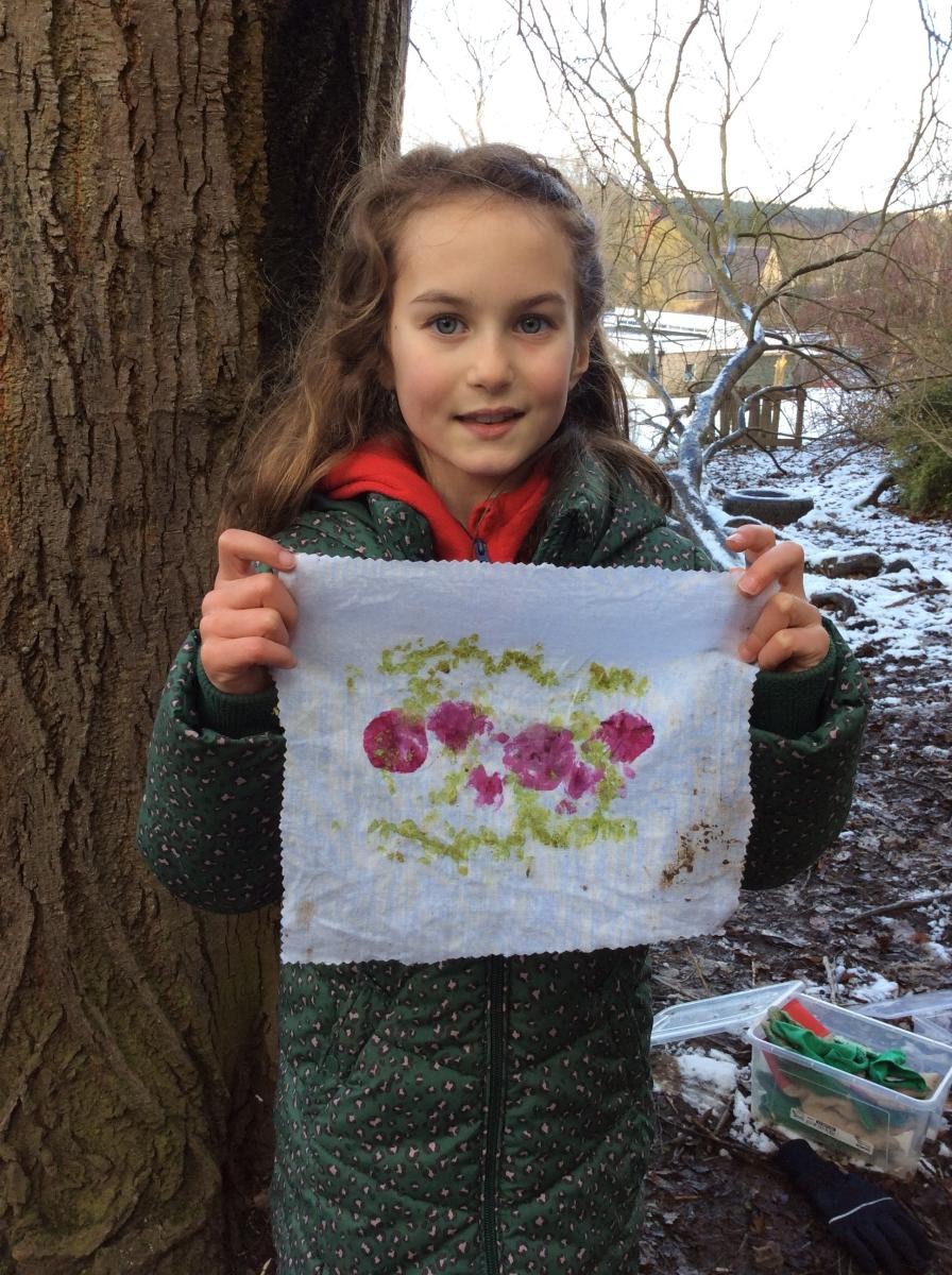 We made some beautiful art!