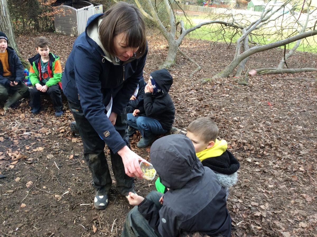 We had a look at all the ingredients we needed.