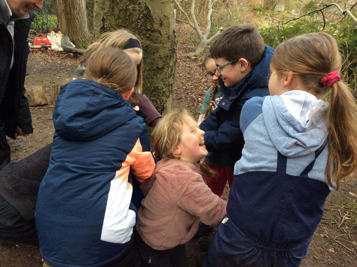 The Human Knot Challenge was very funny and really got us thinking.