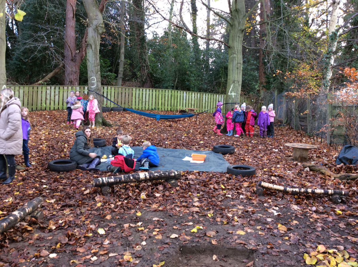 After a lively discussion about what makes trees so fantastic, we played the Tree Game.