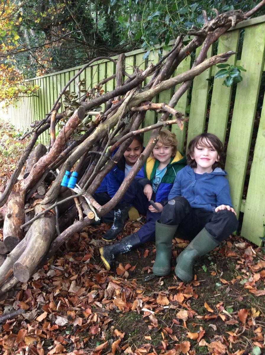 Den building is always popular.