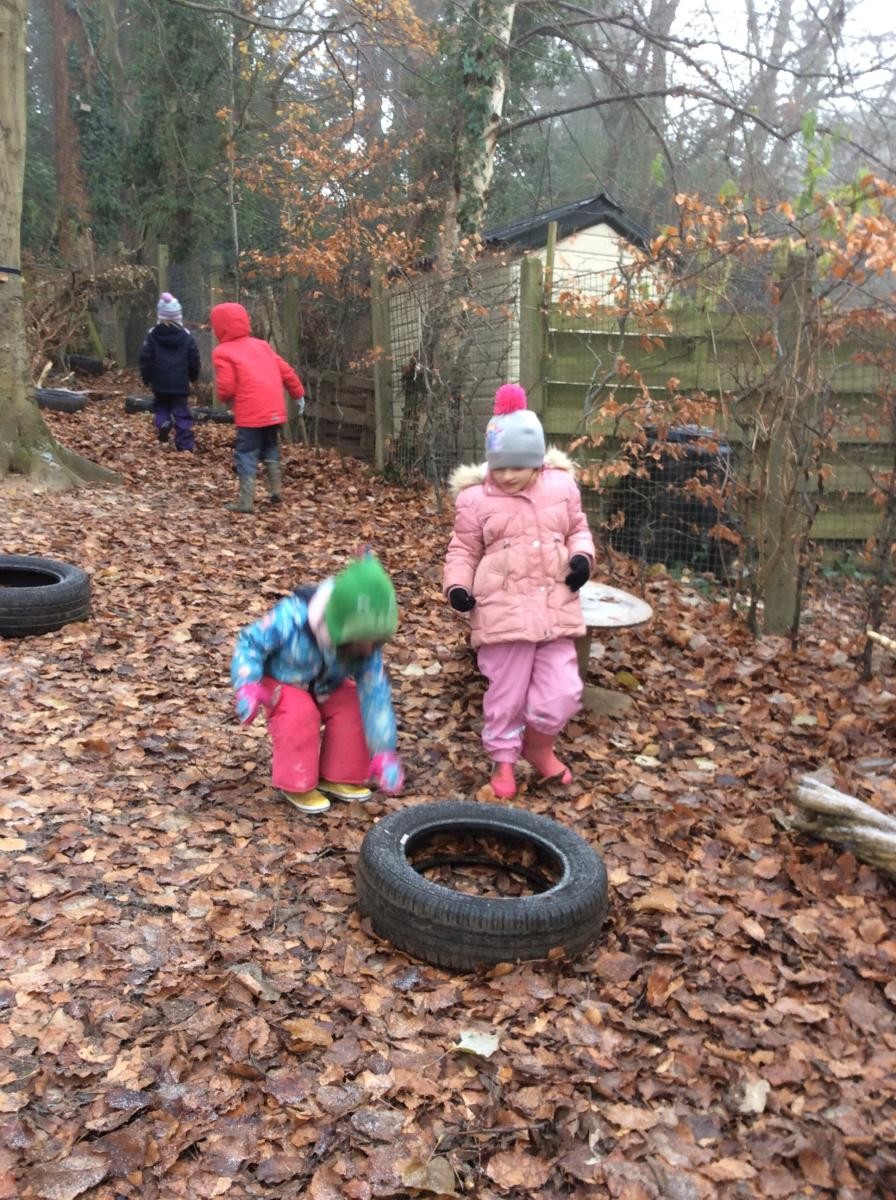 December 12th. Class 1 started their session with a chocolate Santa treasure hunt.