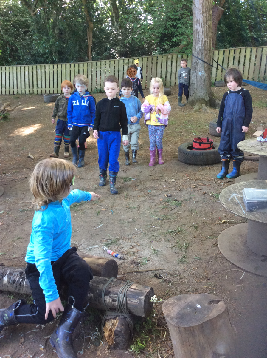 We enjoyed a game of Creeping Coyote to finish the session.