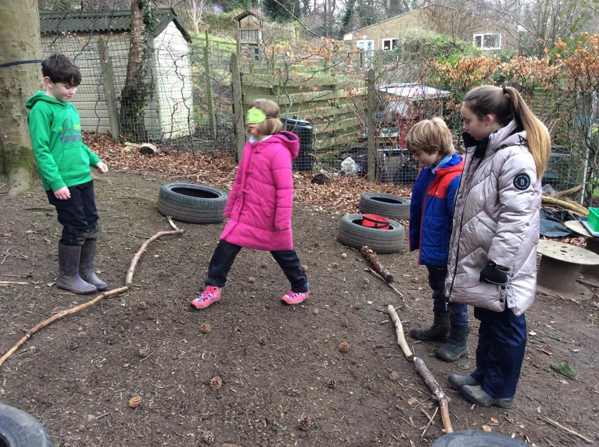 We played Minefield.