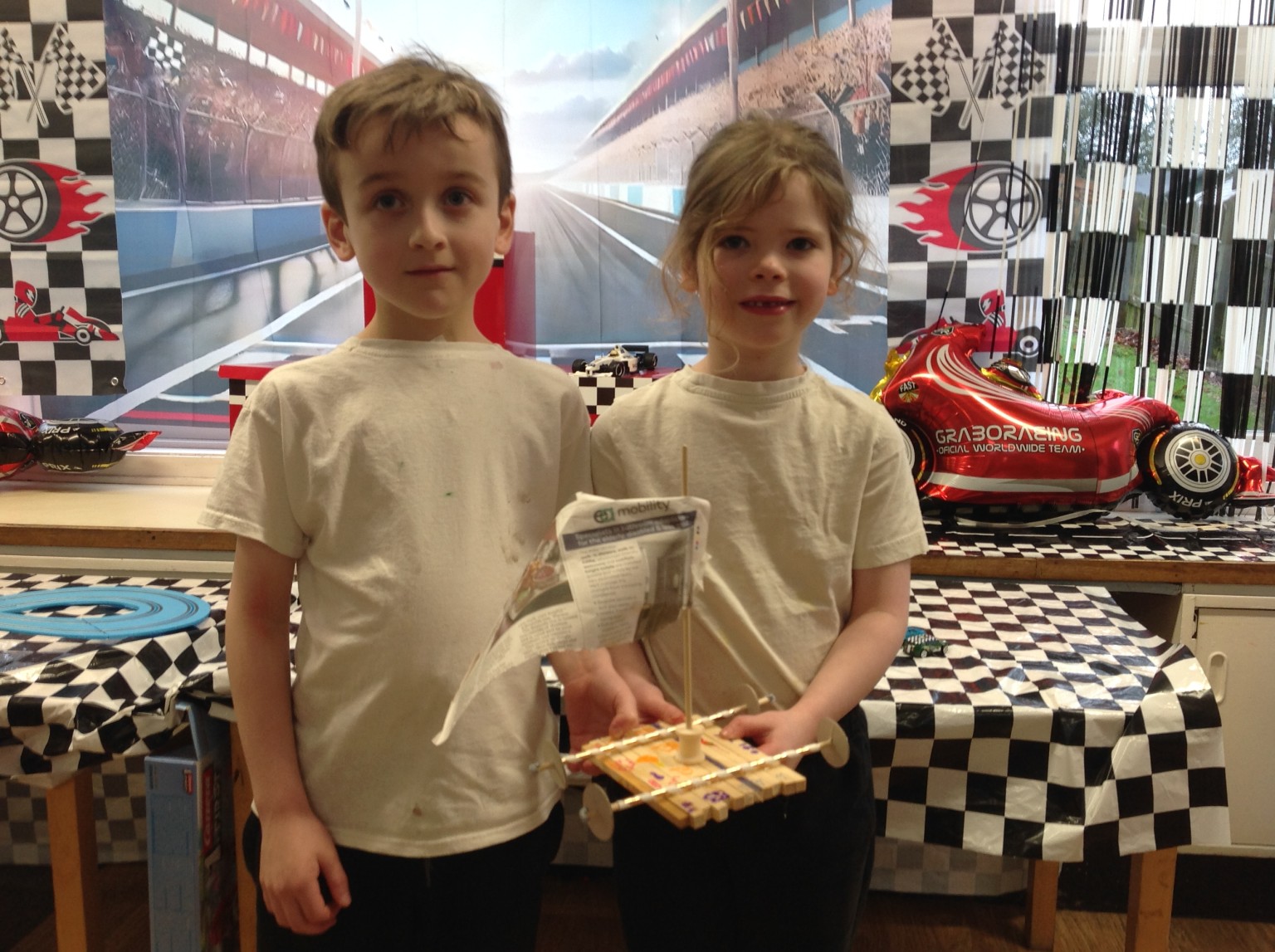 Finished wind buggies