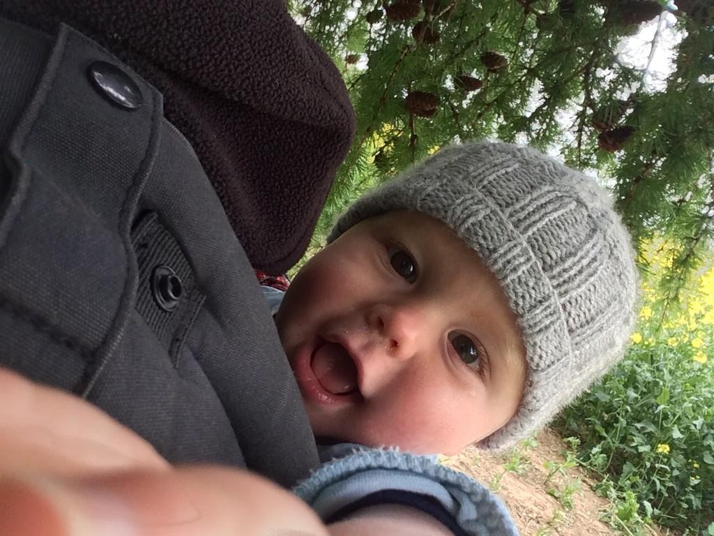 Celebrating how much we've grown by comparing photos of ourselves as babies to how we look now.