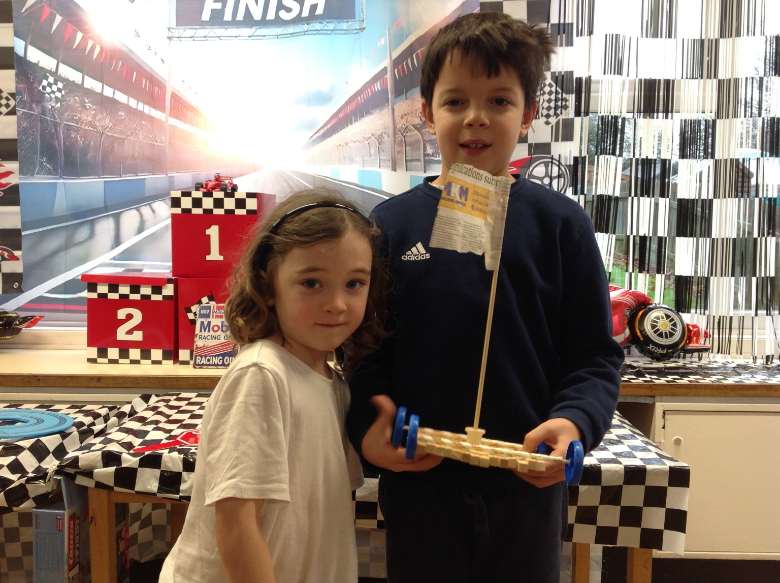 Finished wind buggies