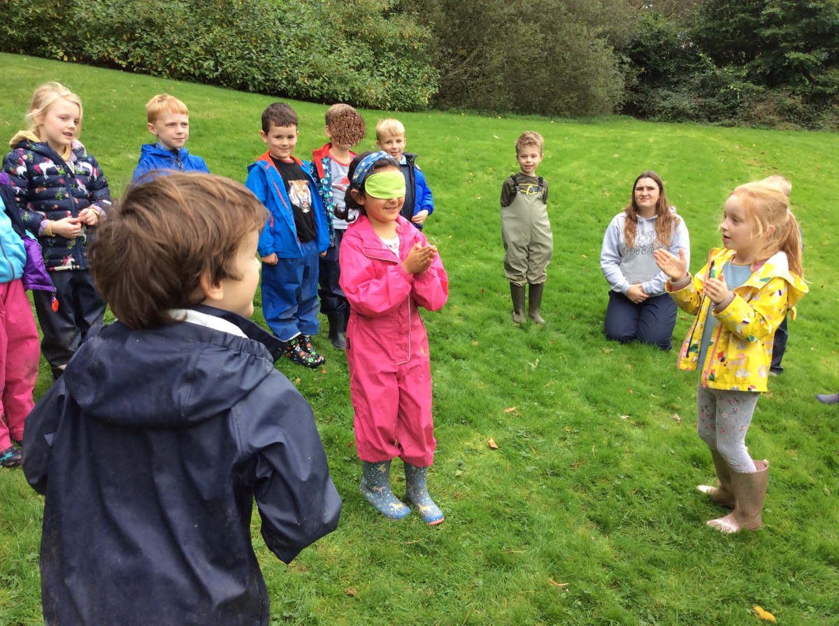 October 6th. Class 1 celebrated the recent World Animal Day by starting the session with a game of Bat and Moth.