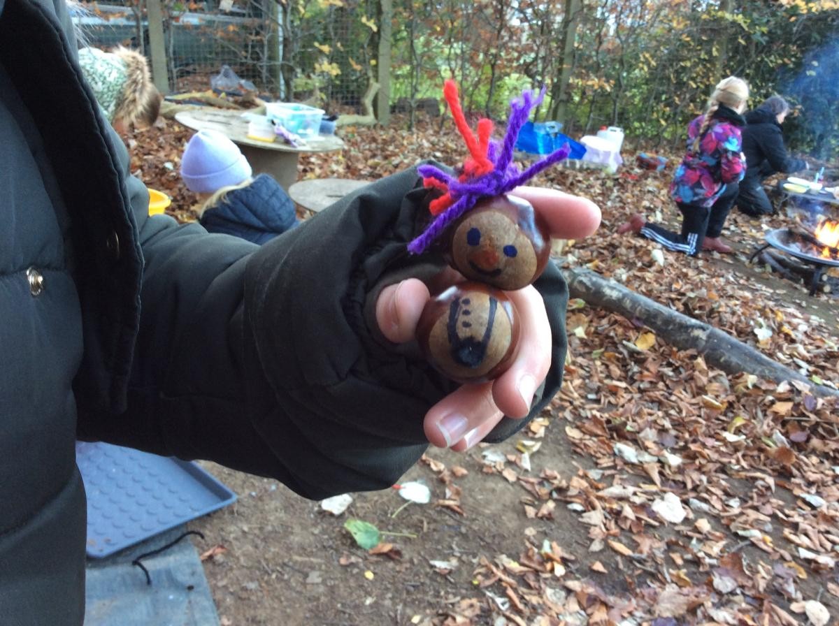 What a fantastic conker craft!