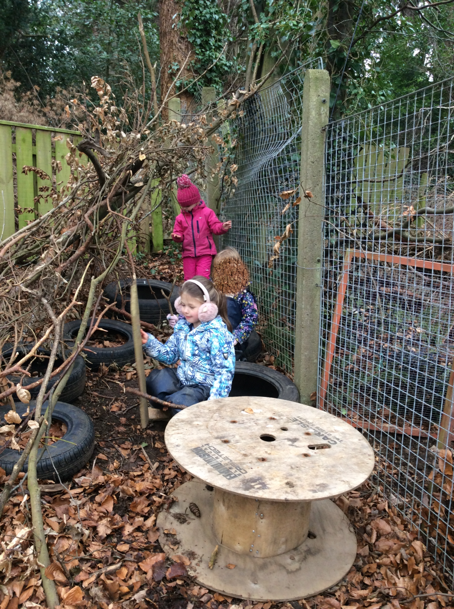 Some of us went in the den and told each other stories.