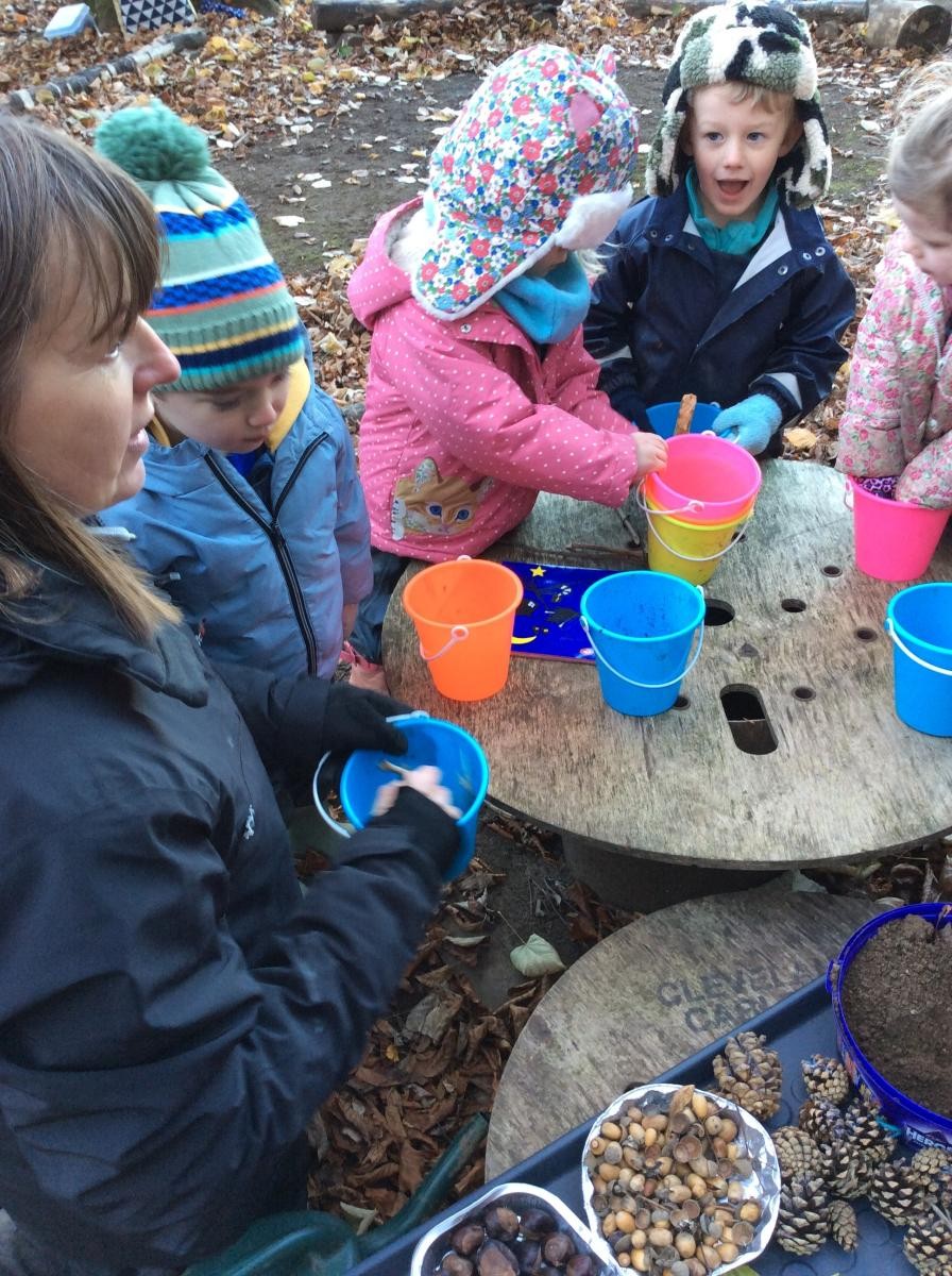 We had a go at making magic potions just like Meg in the story.