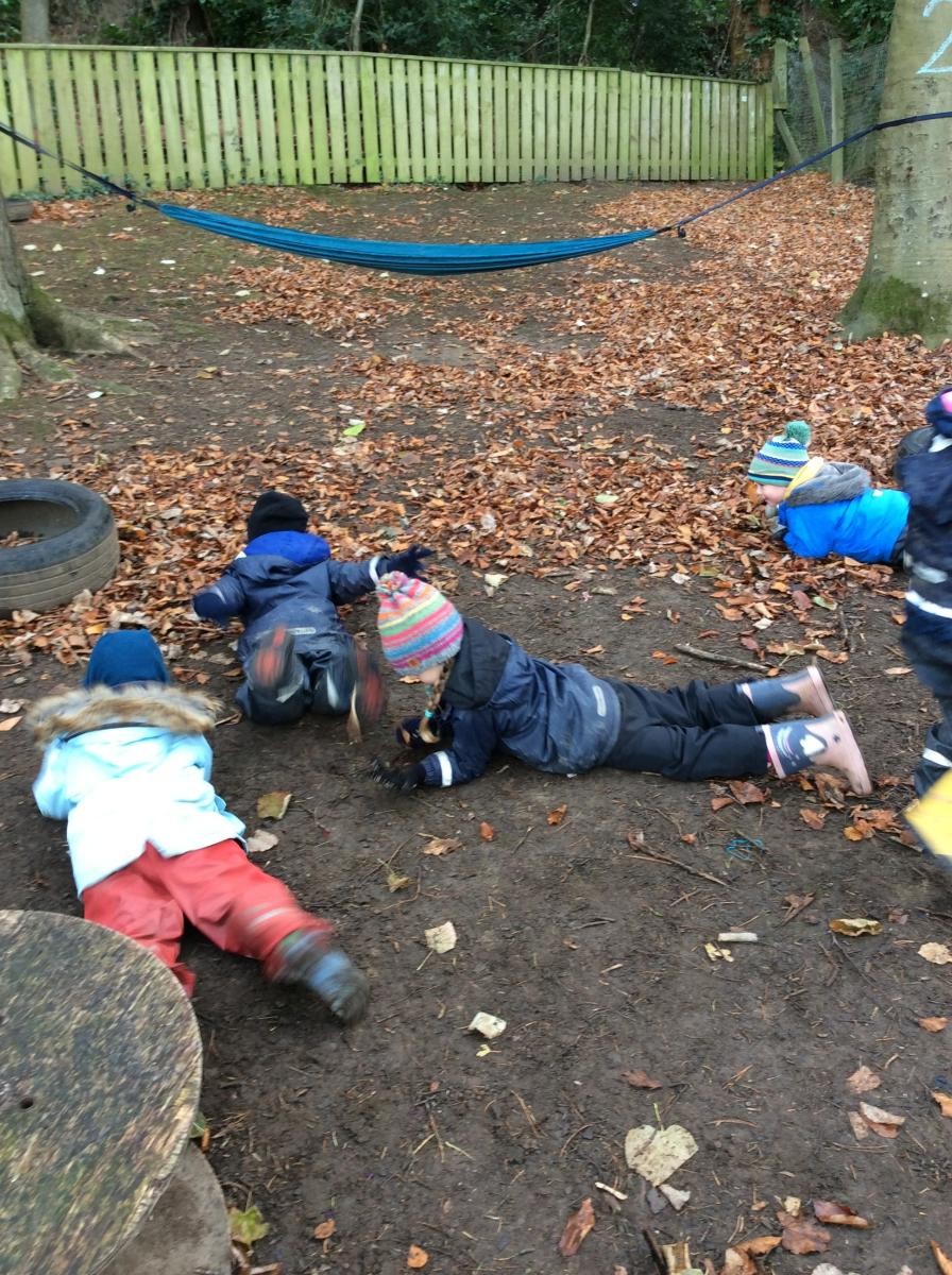 November 27th. To celebrate National Tree Week, Reception Class played the Tree Game. We pretended to be different woodland animals...